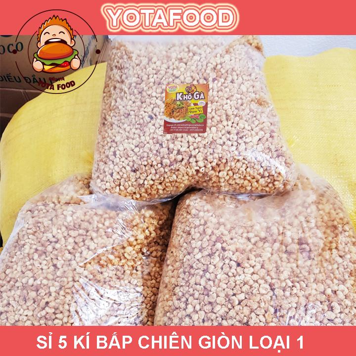 Sỉ 5 Kí Bắp chiên giòn tẩm gia vị ( Giòn ngon - Đậm vị )