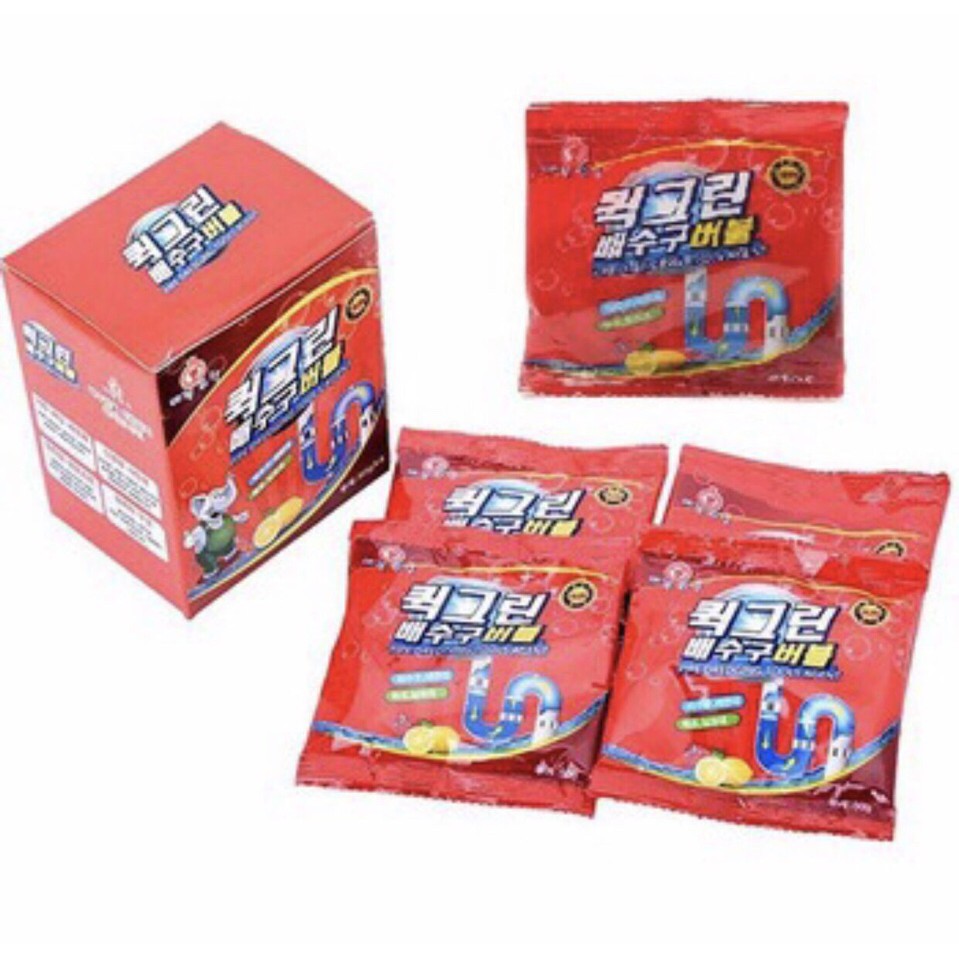 Gói bột thông tắc cống cực mạnh
