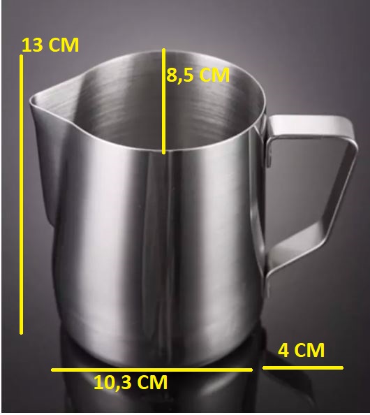 Ca đánh sữa inox 1000ml có vạch chia