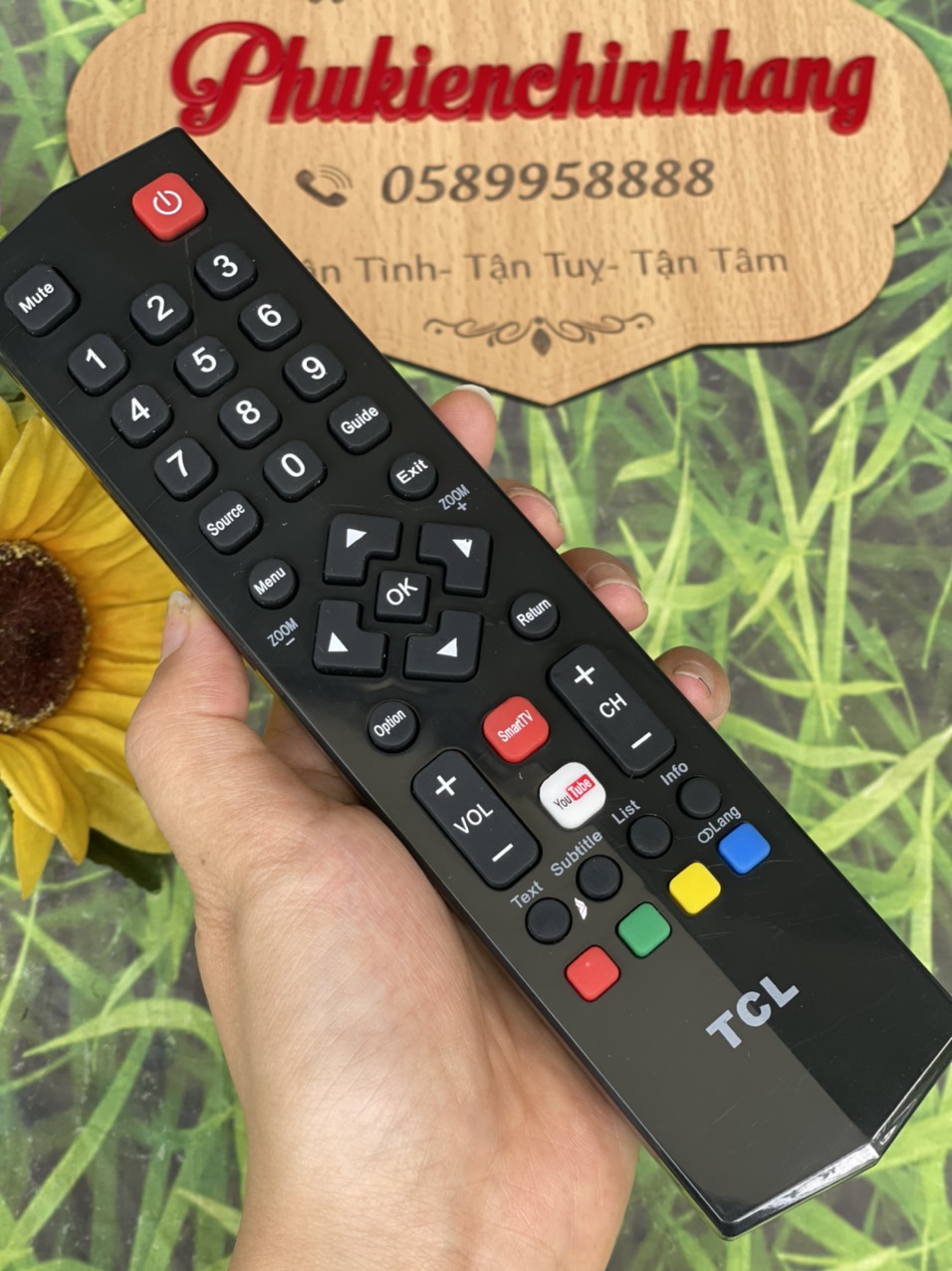 Remote tivi tcl hàng xịn