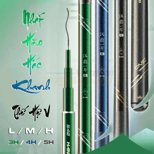 Cần câu handing nhất hào hắc khanh th5