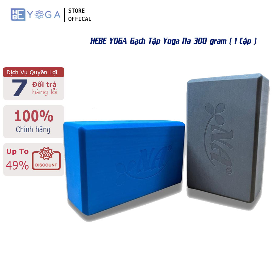 [HCM]Gạch Yoga Cao Cấp NA Hebeyoga 300 Gram