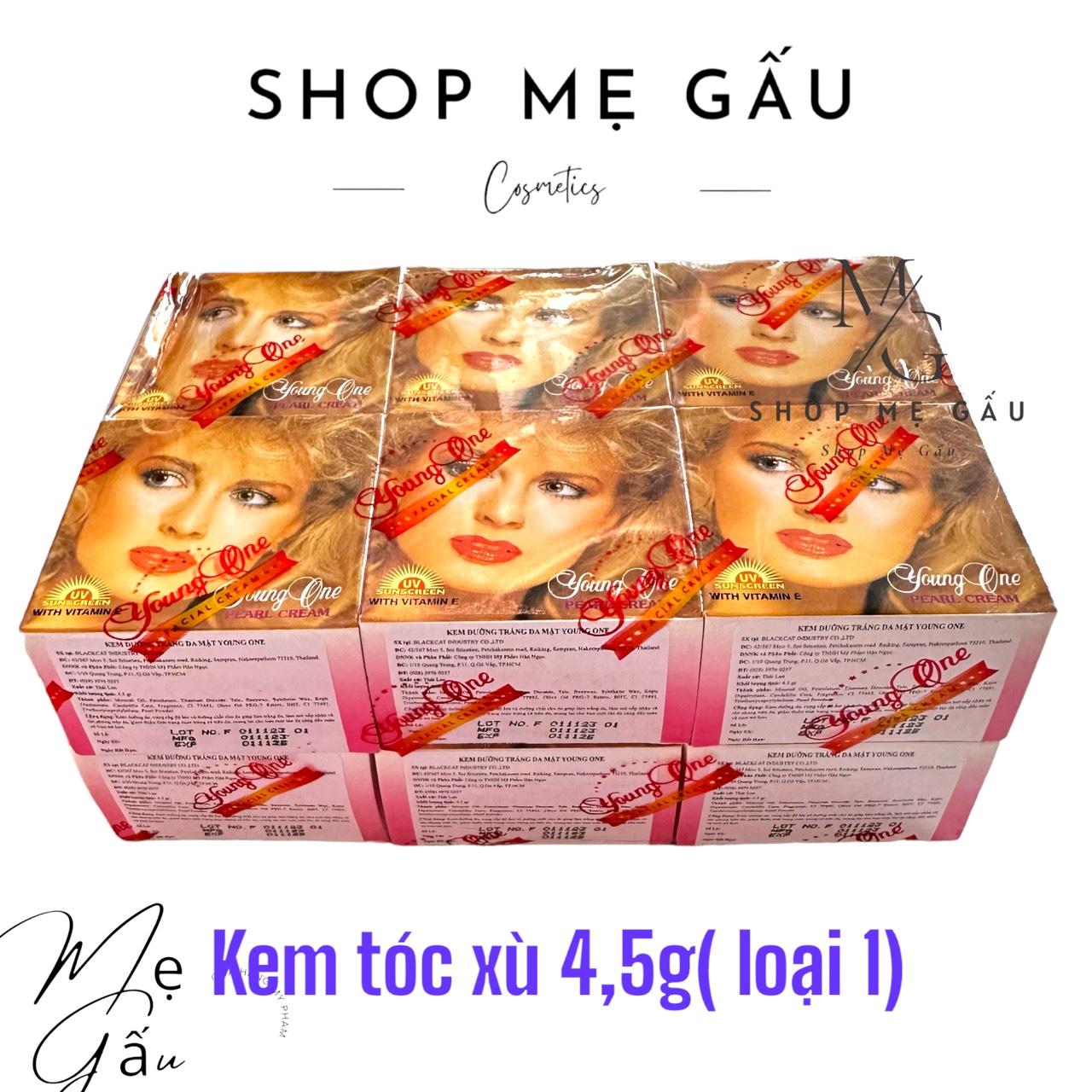 Kem cô gái tóc xù lố x12