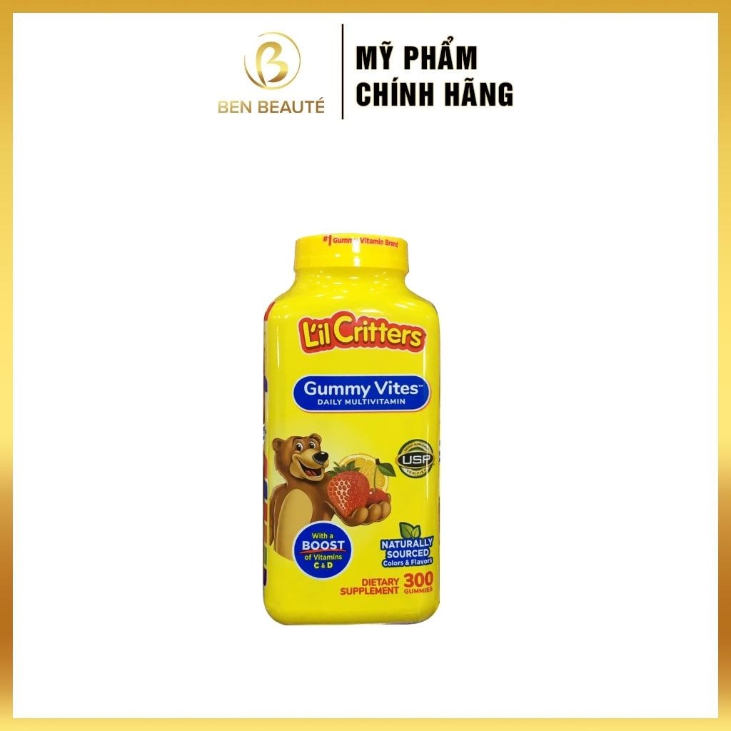 Kẹo Dẻo Bổ Sung Vitamin L'il Critters Gummy Vites 300 Viên HOT SALE