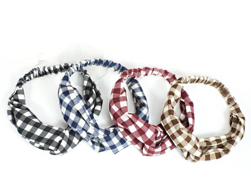 Băng đô nữ Caro nhiều màu băng đô bờm turban