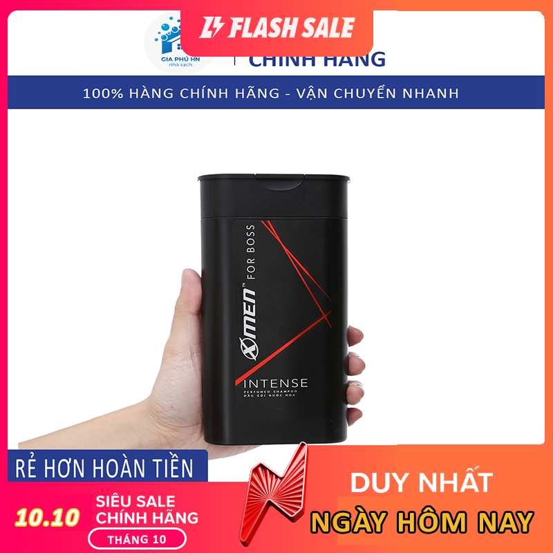 Dầu gội nước hoa x men for boss intense 150g