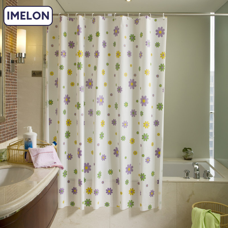 IMELON quả tặng miễn phí TOÀN CỬA HÀNG Phòng tắm rèm phòng tắm PEVA không thấm nước in rèm phòng tắm rèm nhà vệ sinh