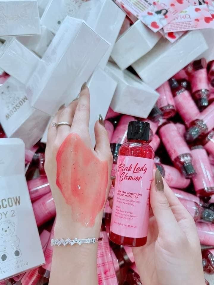 Sữa tắm xông trắng Pink Lady Mini 100ml