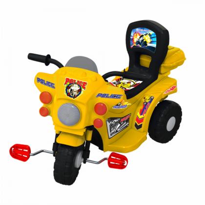 XE 3 BÁNH TRẺ EM - XE POLICE  KHÔNG NHẠC - XE 3 BÁNH NHỰA CHỢ LỚN