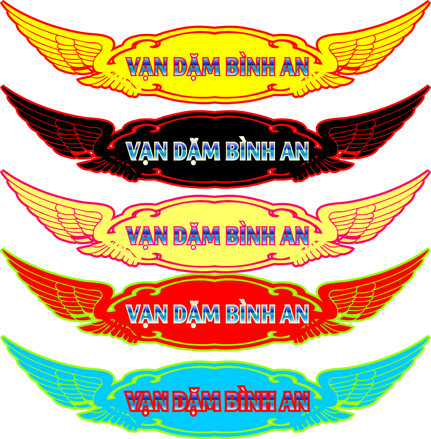 Tem vạn dặm bình an mẫu mới 2022 cho xe tải, xe ô tô, xe đầu kéo