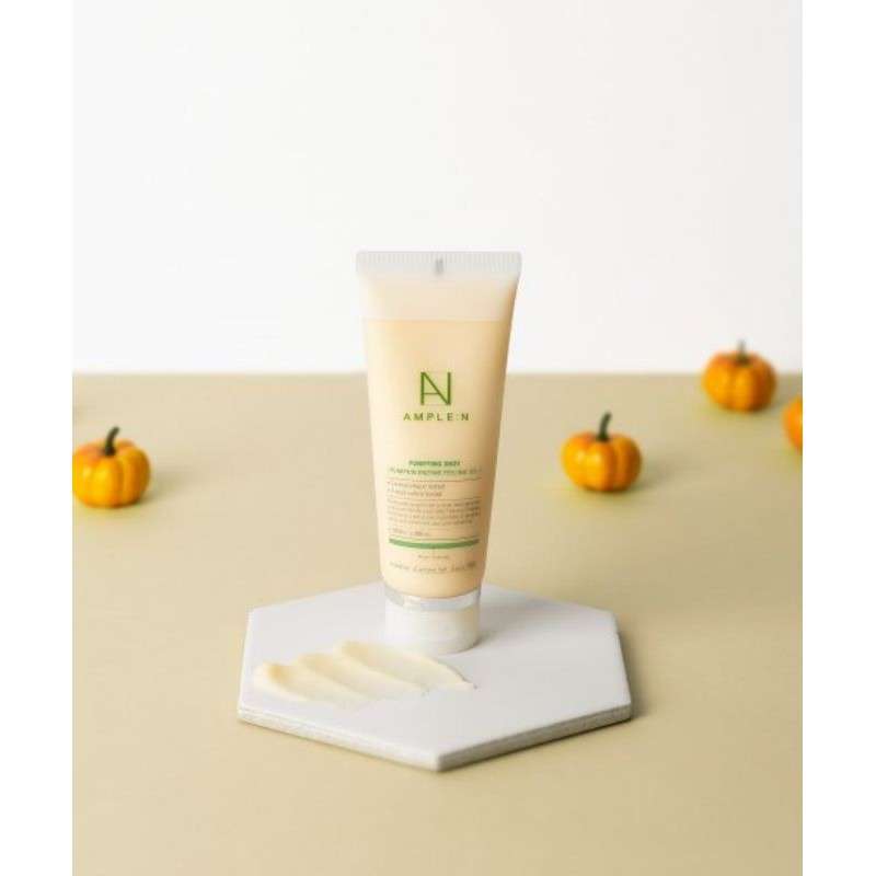 Tẩy Da Chết Bí Đỏ Ample:N Purifying Shot Pumpkin Enzyme Peeling Gel