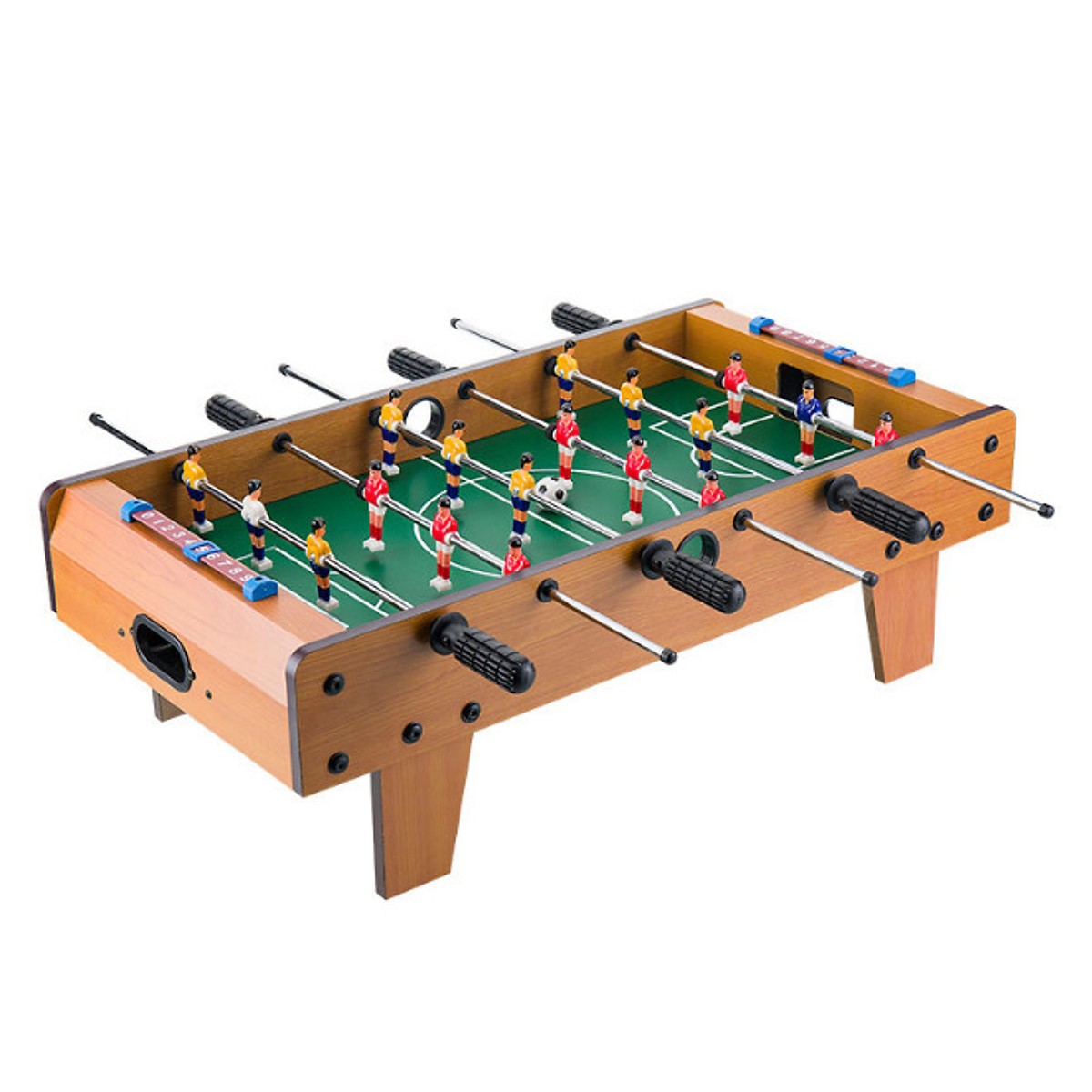 Đồ Chơi Bàn Bóng Đá Bi Lắc Trẻ Em Chính Hãng - Bàn Bóng Đá Table Top Foosball (Gỗ) miDoctor - 6 Hàng Cầu Thủ