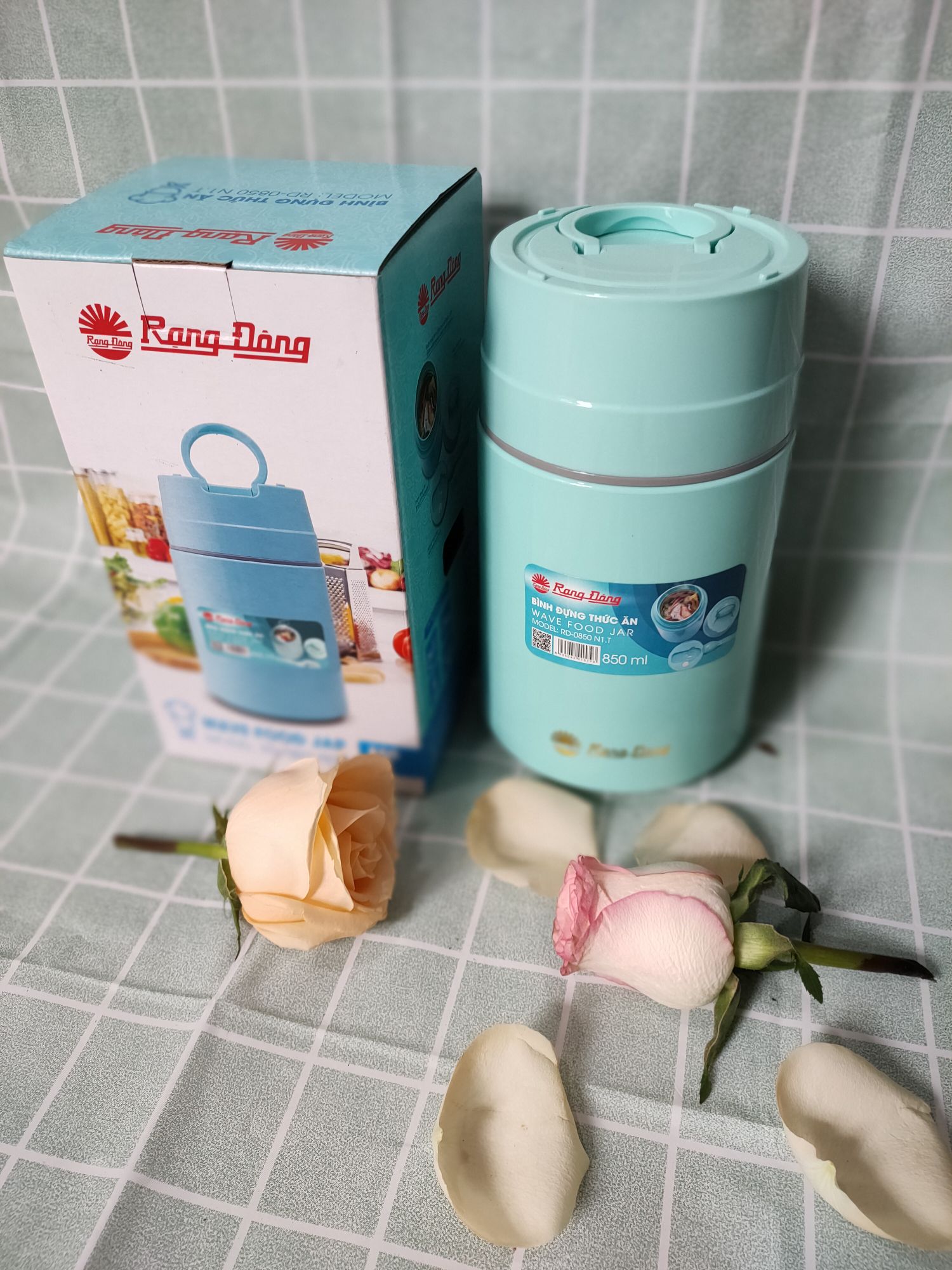 Bình ủ cháo giữ nhiệt 8 tiếng hàng chuẩn rạng đông