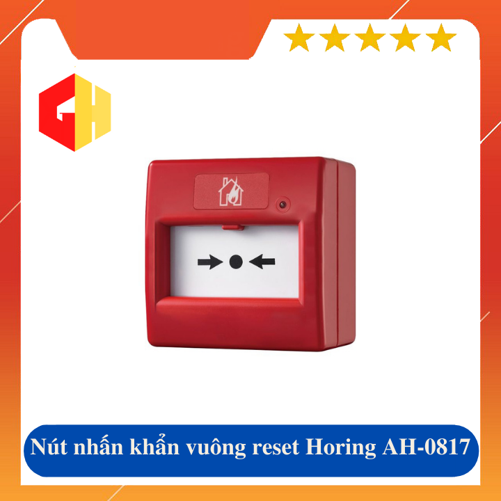 Nút nhấn khẩn vuông horing ah-0817