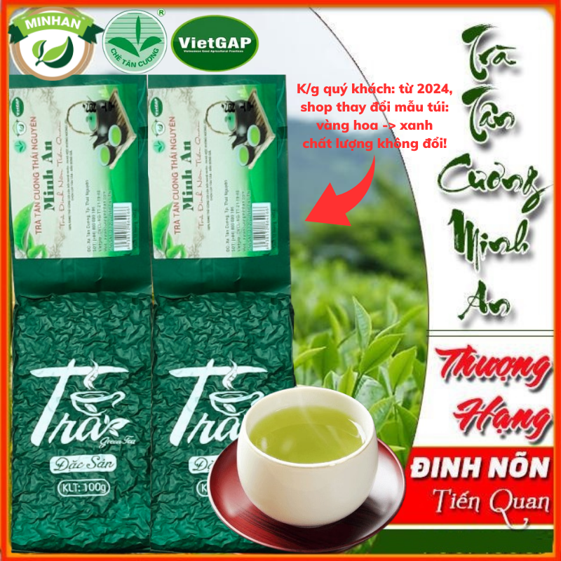 Trà đinh nõn Thượng hạng tiến Vua Quan Thái Nguyên Tân Cương - LOẠI 1 cho người Sành và biếu tặng - Trà bắc Minh An uy tín chất lượng