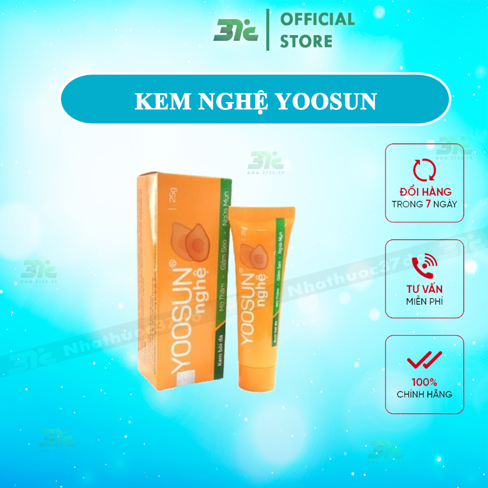 Kem nghệ Yoosun - phòng ngừa mụn, ngừa sẹo từ tinh chất nghệ, có thêm vaseline dưỡng da, làm mềm mịn da