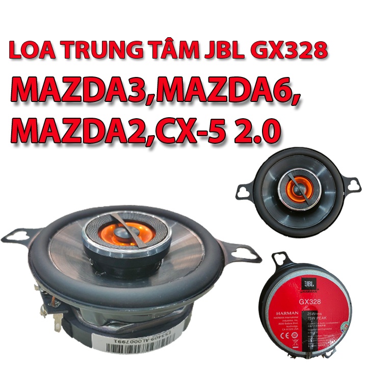 HCM-Loa trung tâm JBL, ,loa center mazda 3 2014 - 2019 , mazda 6 bản 2.0 hàng JBL (bảo hành 12 tháng)