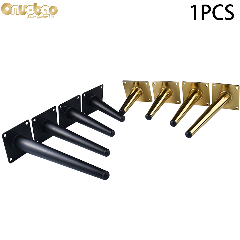 Onuobao Đồng Hồ Nam Sắt Xiên Côn Đồ Chân Chịu Lực Cao Sofa Chân Tủ Bếp Chân Bàn Chân Bàn Ghế Chân Cao 10-30 Cm 1 Cái