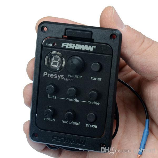 FISHMAN Presys 301 Mic Phối Dual Mô Hình Đàn Guitar Preamp EQ Tuner Piezo Pickup Được dùng nhiều do những ai thích nhiều phơ