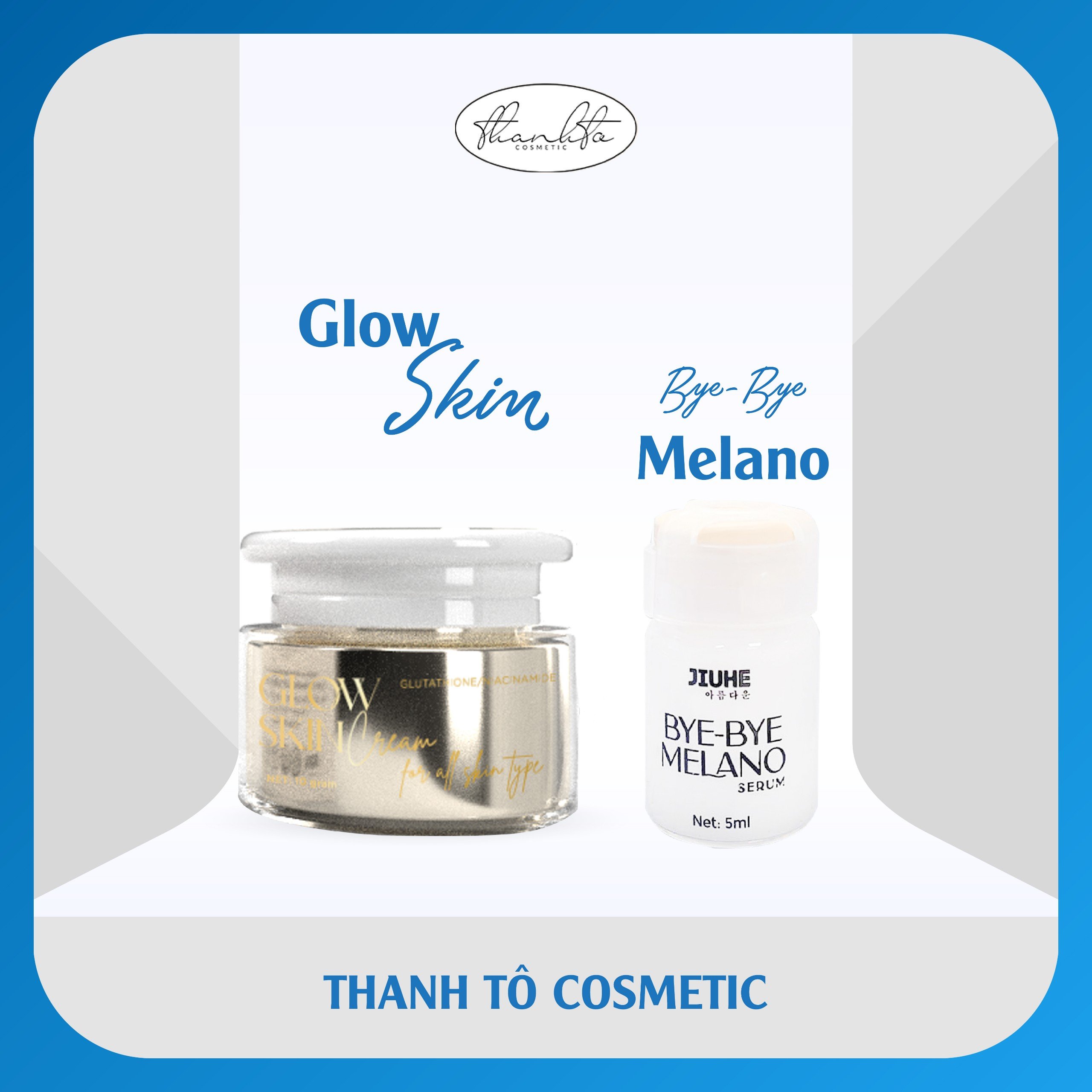 Kem face glow skin new - kem face thanh tô glow skin new - trắng da sáng mịn