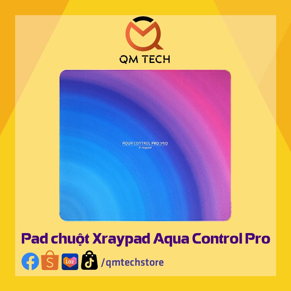 Pad chuột chơi game xraypad aqua control pro - qmtech store