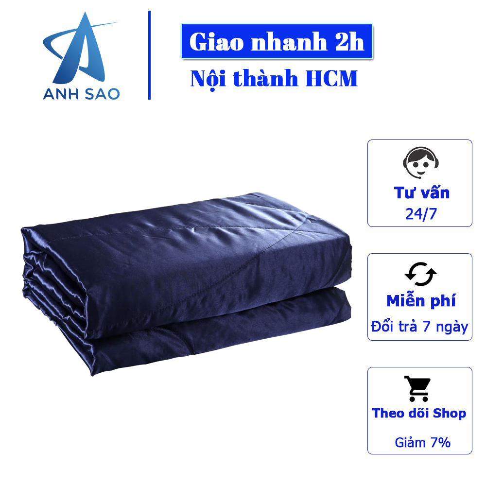 Mền lụa mềm mịn cao cấp A , mền chần bông mỏng 1m8 x 2m