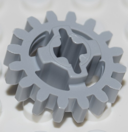 [1 Cái] LEGO Technic Bánh Răng 16 Răng Xám Nhạt - 1x LEGO Technic Gear 16 Tooth (Second Version - Reinforced) ID 4640536 94925