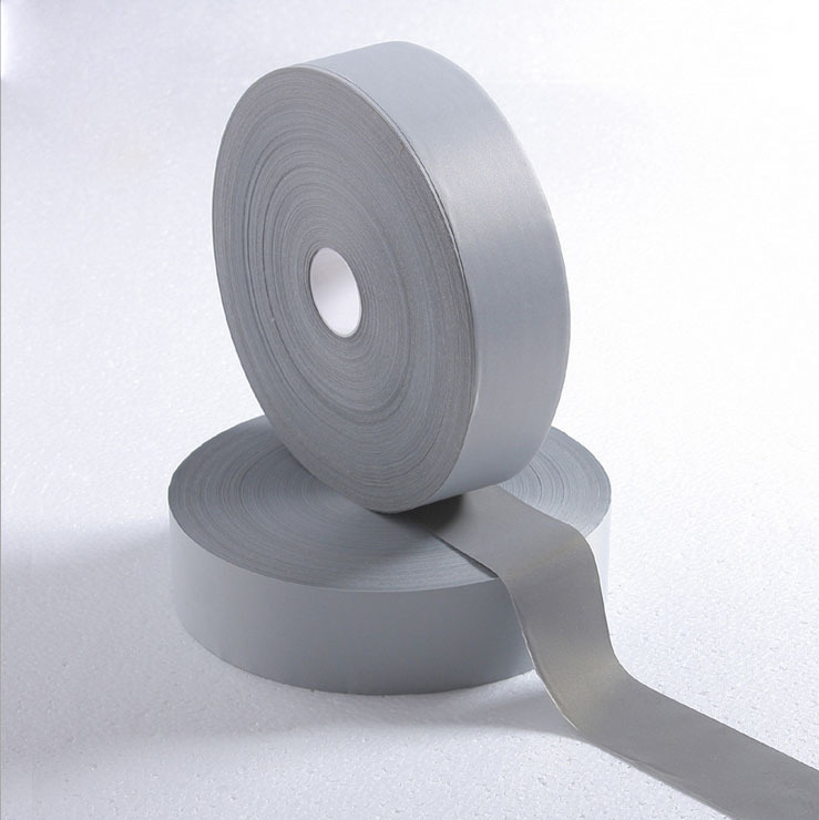 Vải Phản Quang May Lên Quần Áo (màu Ghi Xám) - Khổ 2.5cm