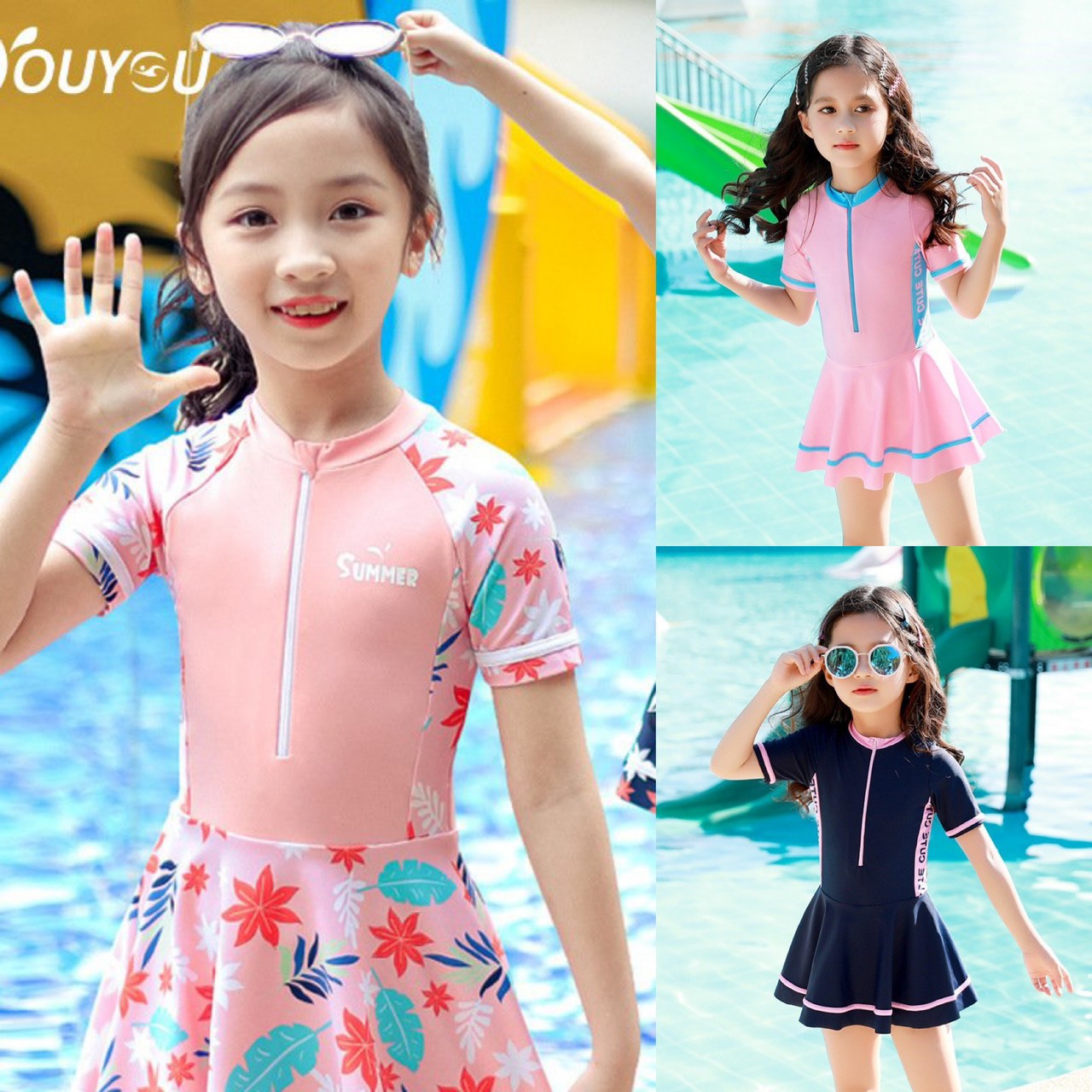 Y290 Hàn Quốc nhập khẩu cho trẻ em mặc váy công chúa 312 tháng nữ