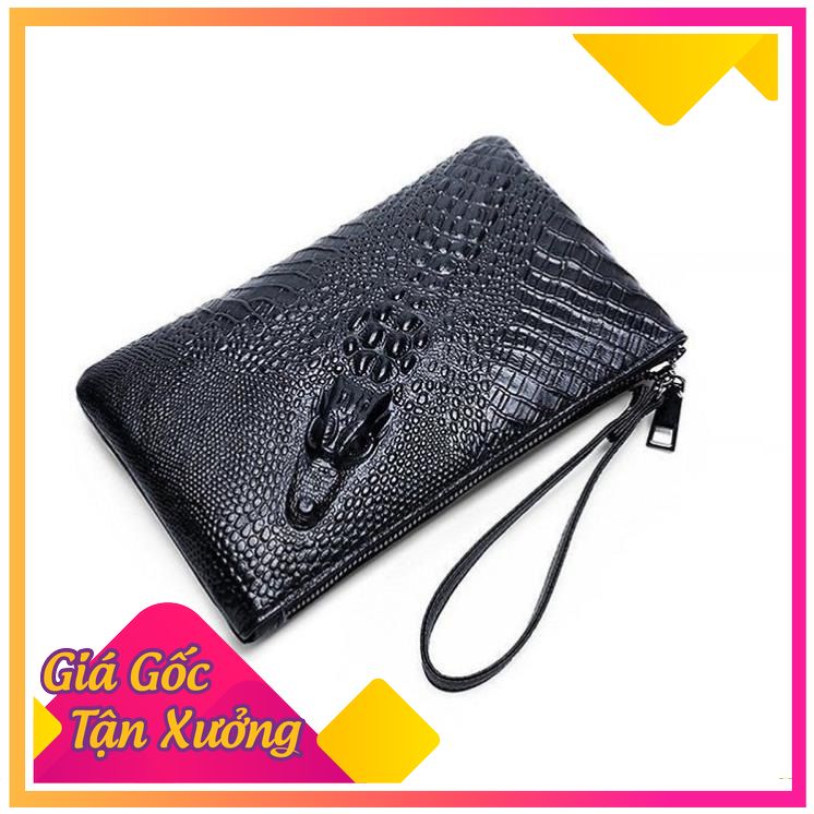 Ví cầm tay nam đẹp hàng hiệu da pu cao cấp 1716 - đẳng cấp của doanh nhân thành đạt - phụ kiện 365
