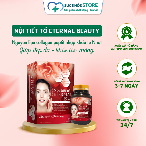 Nội tiết tố ETERNAL bổ sung sắc tố nữ, tăng nội tiết tố nữ