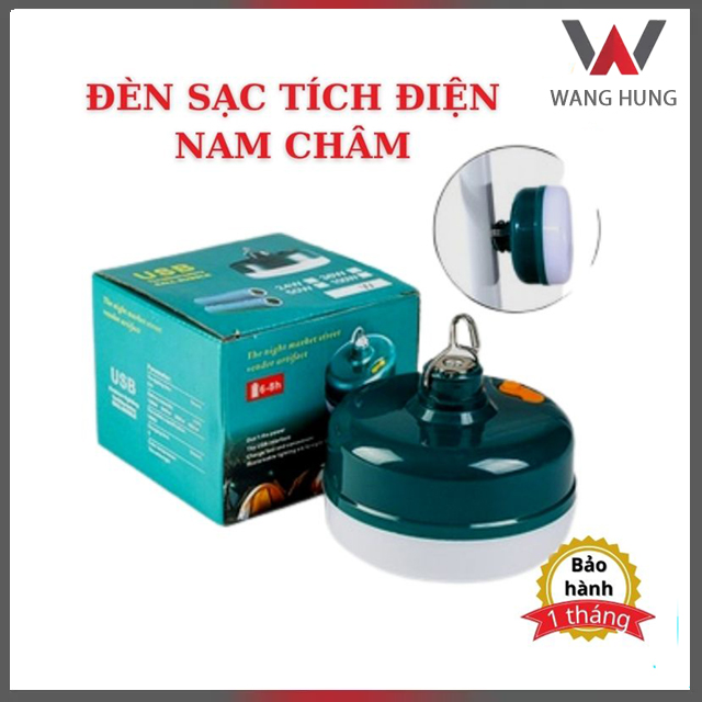 Đèn LED nam châm sạc tích điện Cát Thái C12 có móc treo tiện lợi, đầu hút nam châm, công suất 12W/24W/36W, chiếu sáng liên tục 6-8h, 3 chế độ chiếu sáng tùy chỉnh -