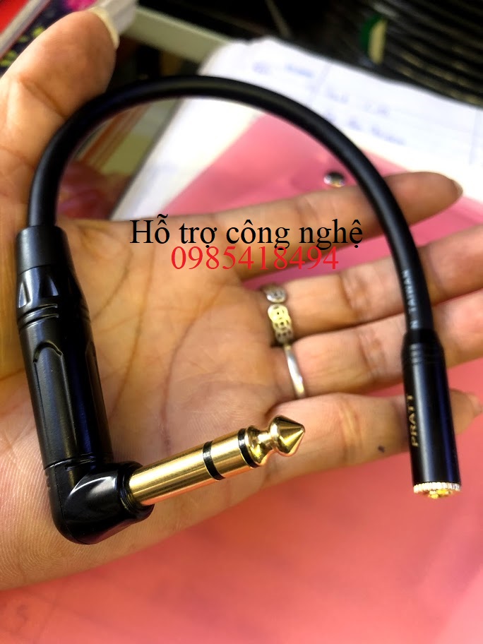 Dây 6 ly stereo ra 3.5 âm hàng tốt