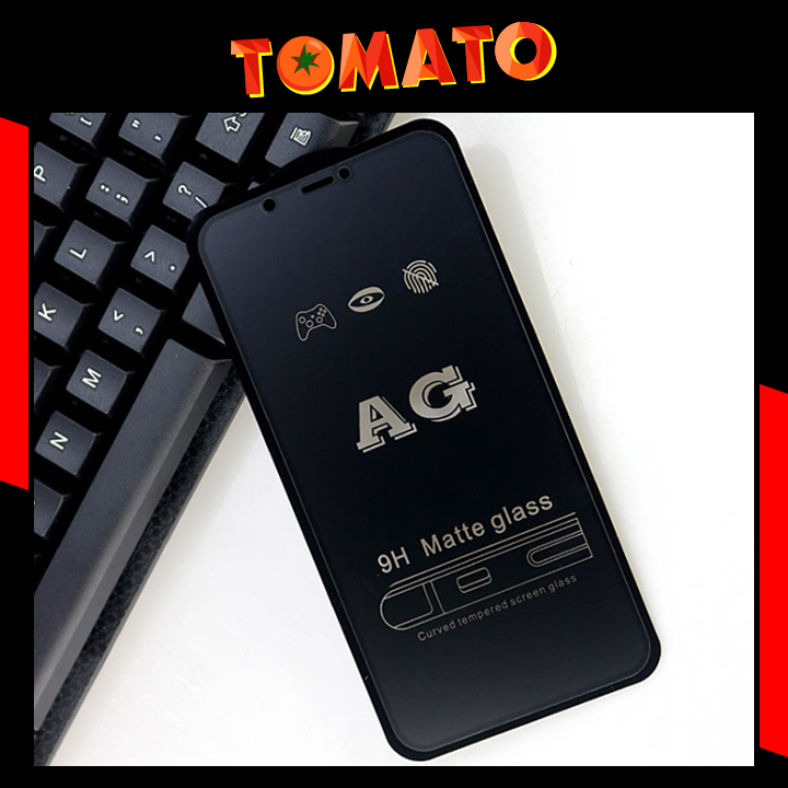 Kính cường lực iPhone chống bám vân tay AG full màn hình 6 /6s /6plus /7 / 8/ 7plus/ 8plus/ x/ xs/ xs max/ 11/ 11promax