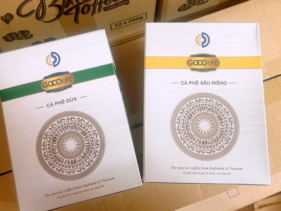 Hộp cà phê Good Life 12 gói hương vị đậm đà hòa tan thơm ngon trong từng giọt