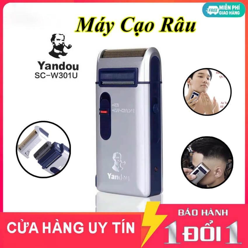 Máy cạo râu nam cao cấp Yandou SC W301U sạc điện, dao cạo râu đa năng Yandou, máy cạo râu đa năng sạc pin Yandou không dây, may cao rau