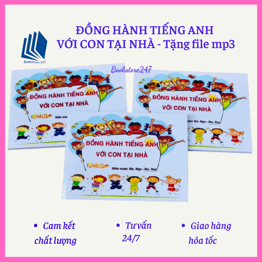 Đồng Hành Tiếng Anh cùng con tại nhà - gửi file Mp3 qua Mail