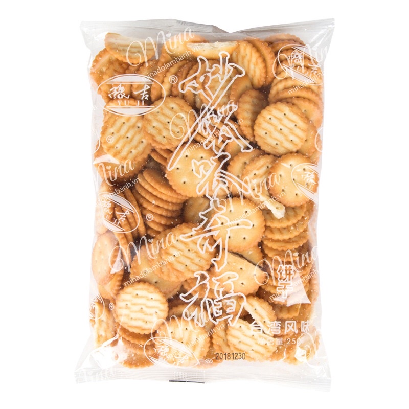 Bánh quy mặn, bánh quy đồng tiền 250g