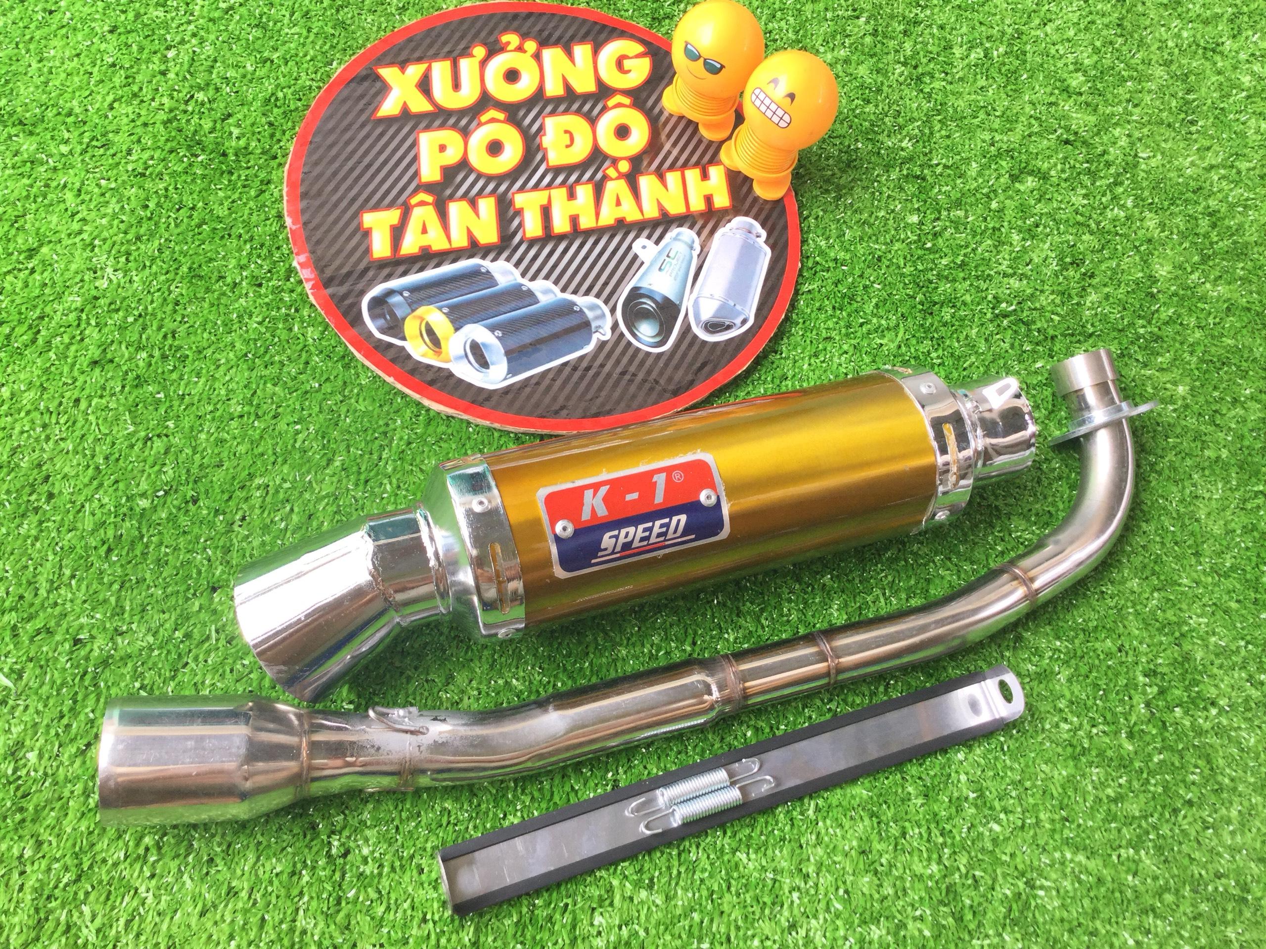 Bộ pô k1 vàng full cổ wave 50 - 100, cup, dream, 67, axelo, exciter 50cc,...,Sản Phẩm Chất Lượng, Gian Hàng Uy Tín, Giá Cả Cực Tốt, Mua Ngay.