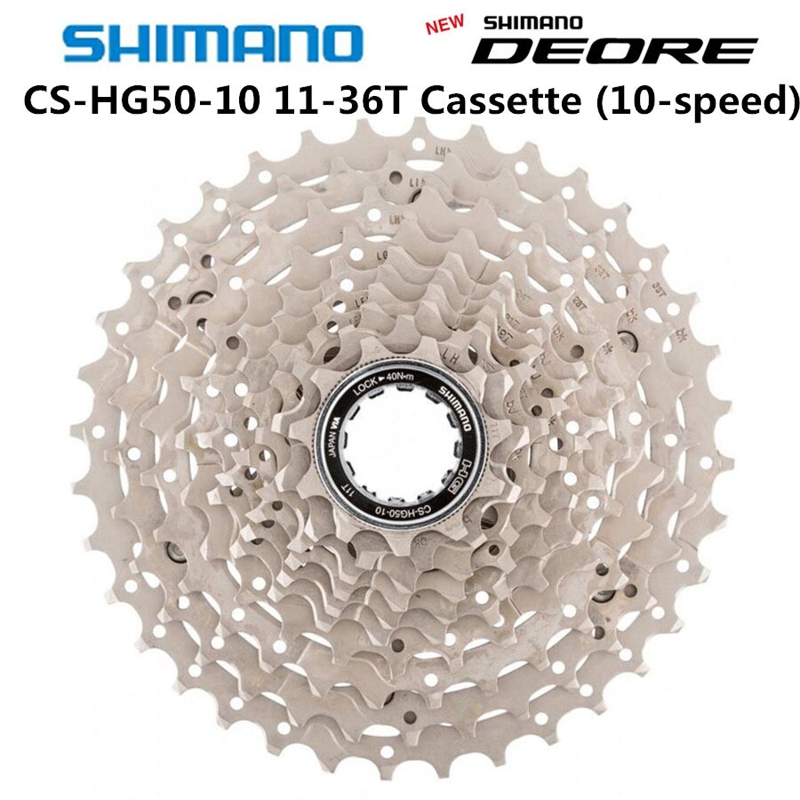 Líp 10 shimano deore cs-hg 50-10 11-36t tương thích m610 m6000 dành cho xe mtb