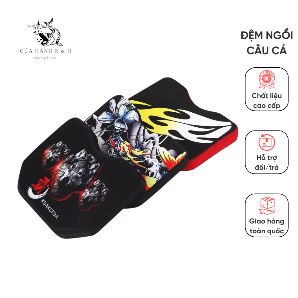 Đệm ngồi câu cá Thùng Câu Đài cao cấp , êm ái , thấm hút cực tốt , vệ sinh nhanh gọn , đường may chắc chắn , tinh xảo