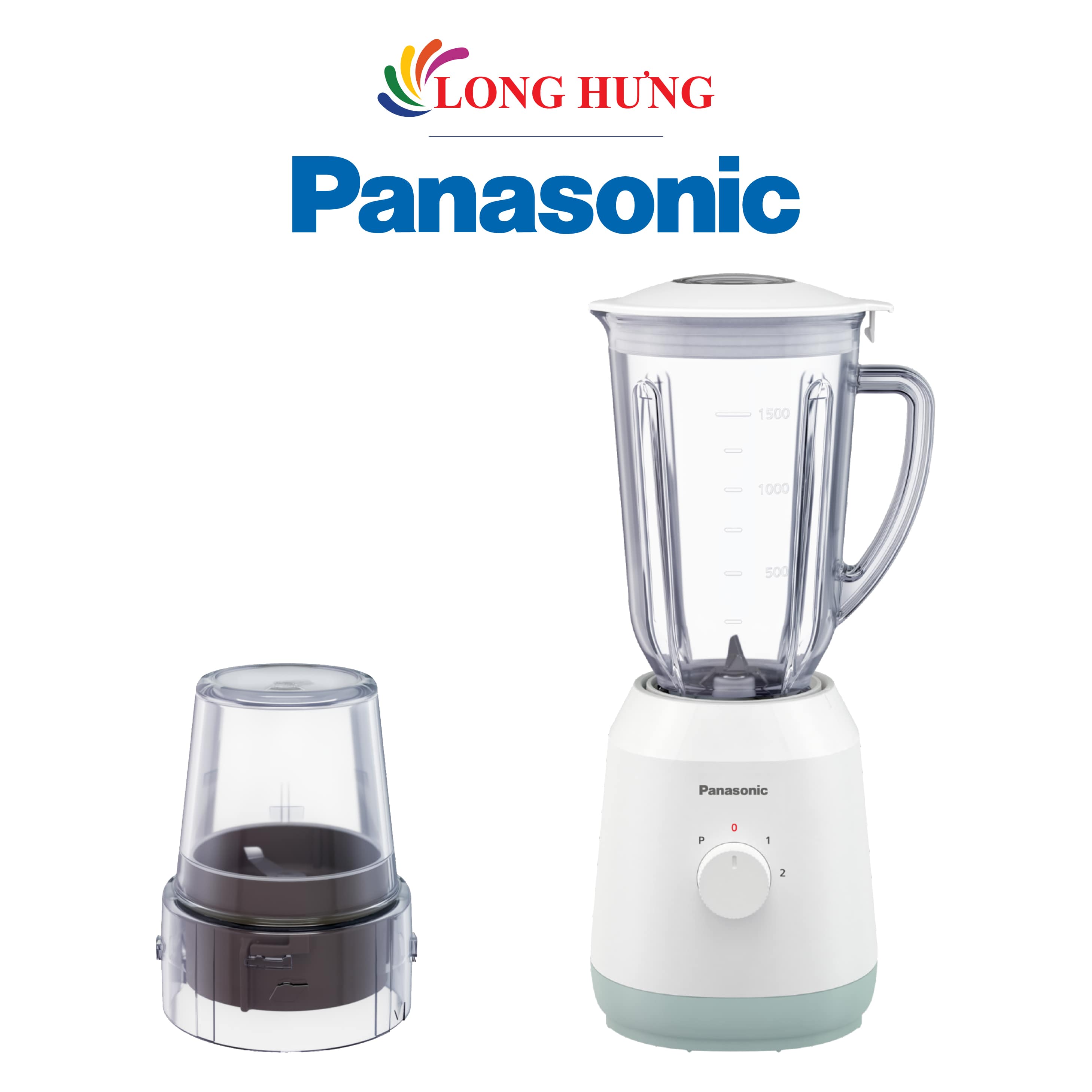 Máy xay sinh tố Panasonic MX-EX1511WRA - Hàng chính hãng - Nút nhất điện từ, Kính caremic, Chỉ sử dụng loại nồi có đế nhiễm từ