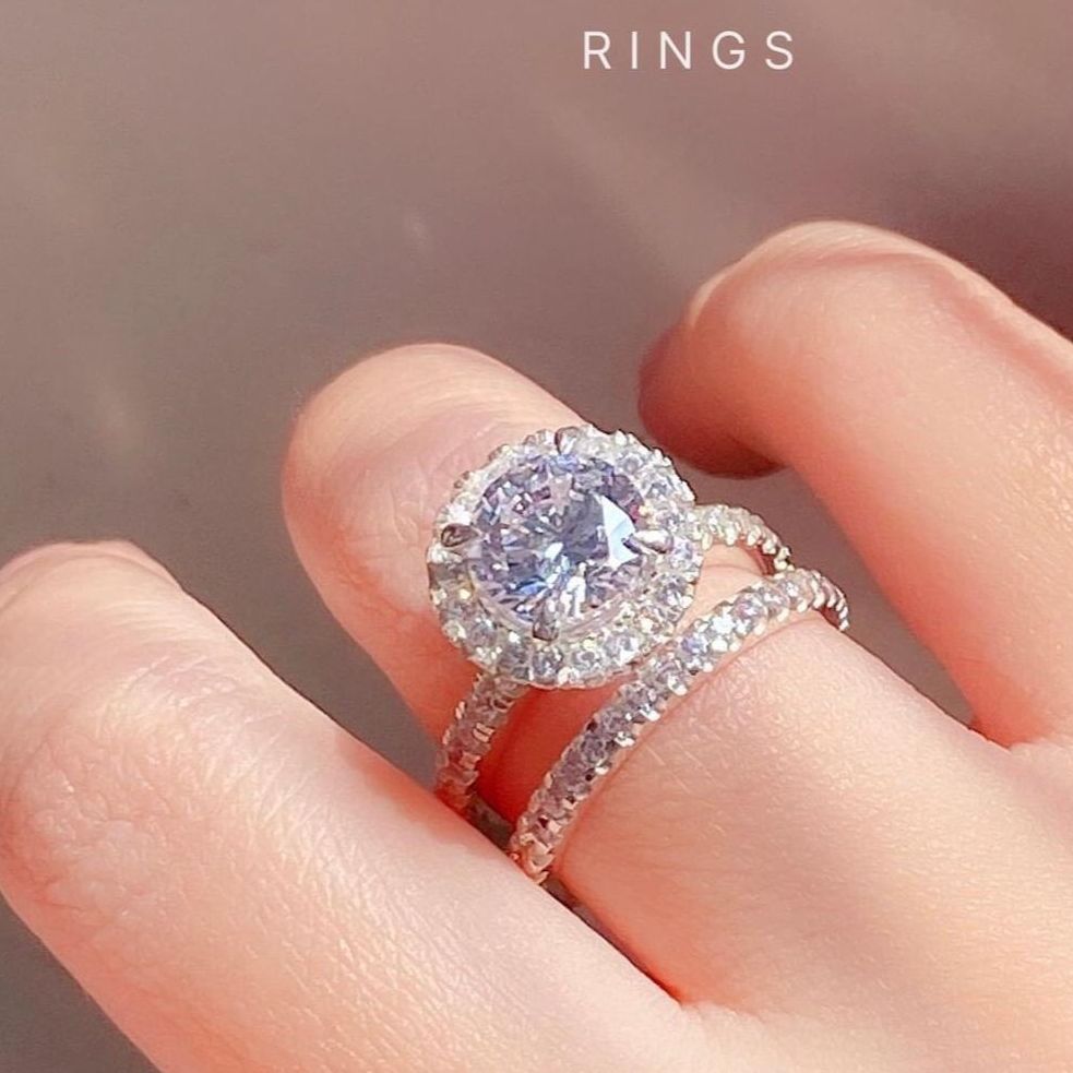 Nhẫn nữ đẹp nhẫn bạc ý mạ vàng trắng nhẫn vàng non 24k nhẫn bạch kim đính đá pha lê sang trọng Trang Sức GADO N135 - CAM KẾT KHÔNG ĐEN