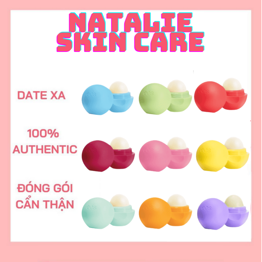Son quả trứng eos lip balm