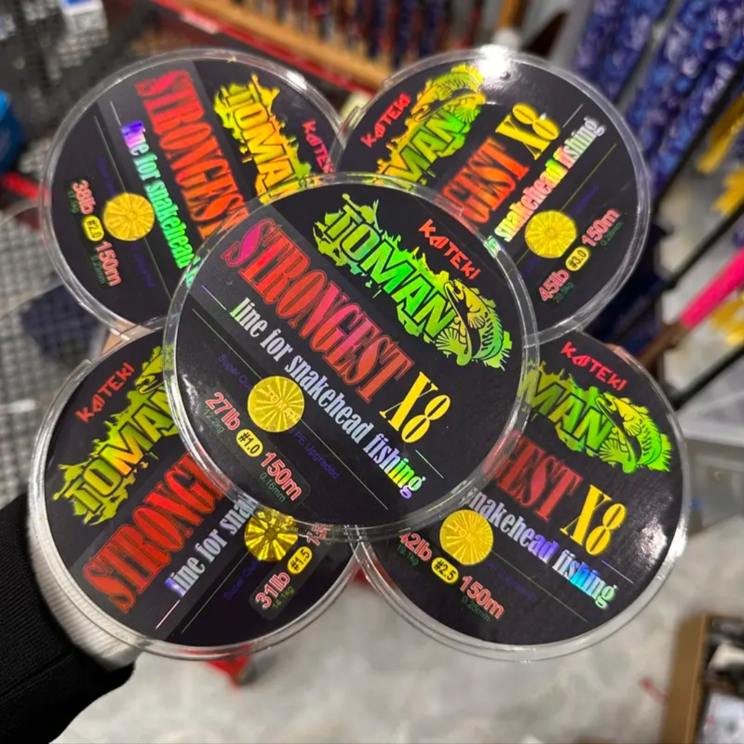 Dù Toman X8 chuyên câu lure mới nhất 2023