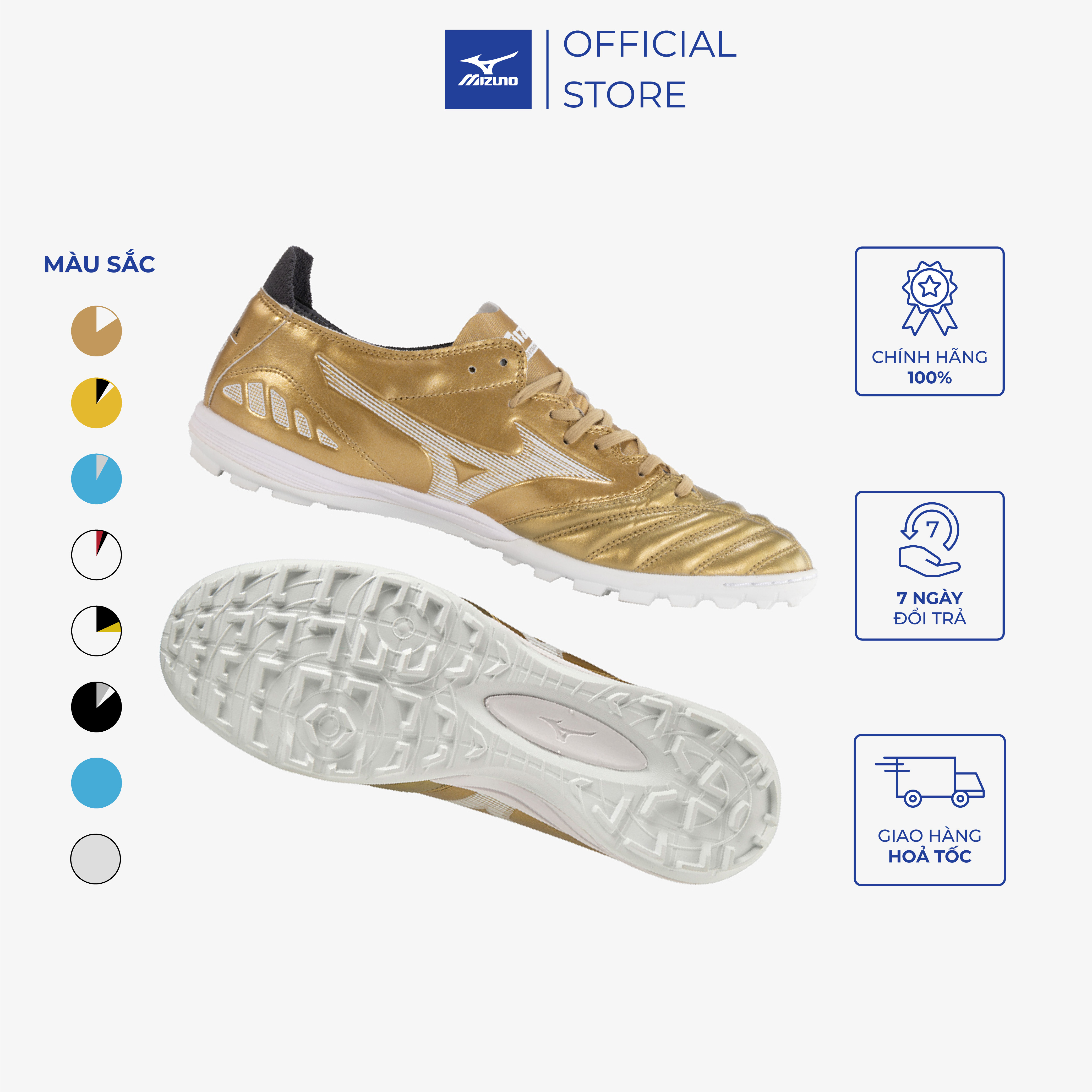 Giày bóng đá mizuno chính hãng tf morelia neo iii pro as mizuno