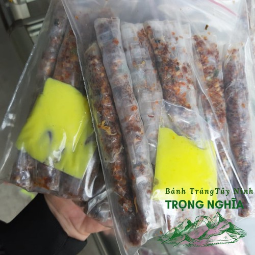 Bánh Tráng Cuộn Thập Cẩm Chấm Bơ Trọng Nghĩa