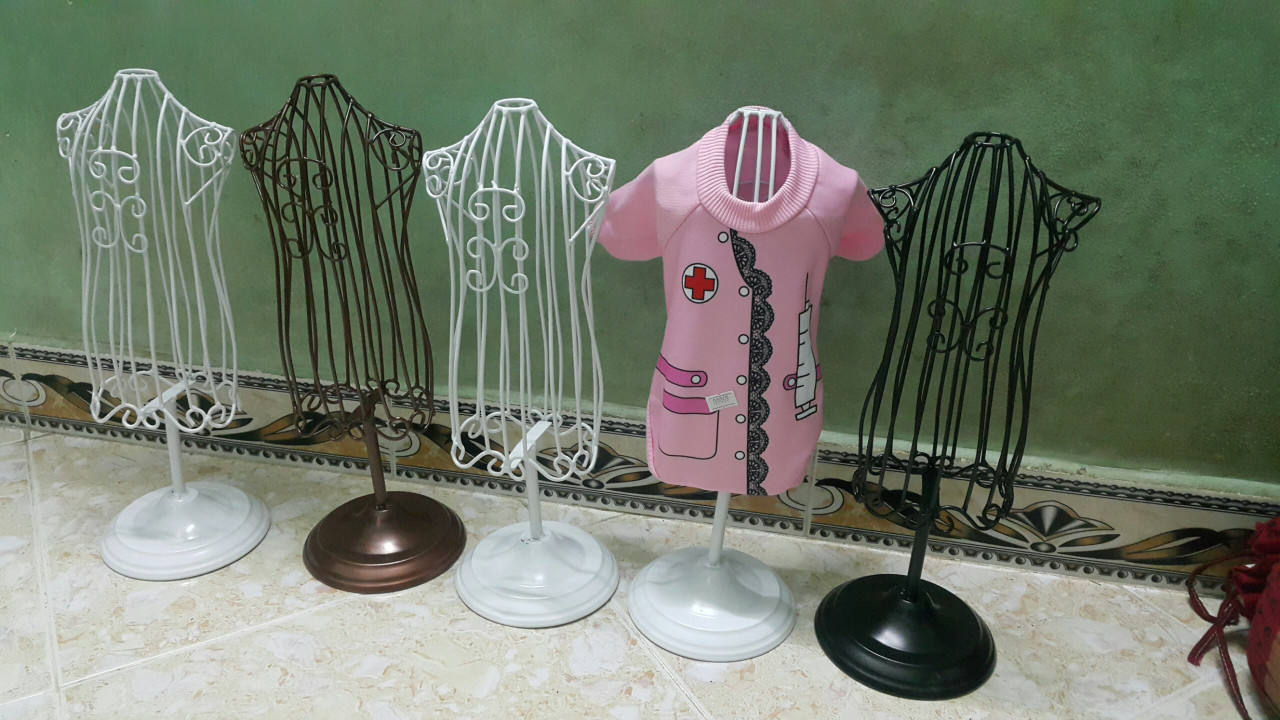 Manocanh treo Quần áo Chó Mèo, Manocanh Thú Cưng , Manocanh Pet