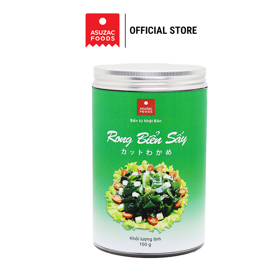 Rong biển sấy Asuzac hũ 150g - Rong biển nấu canh