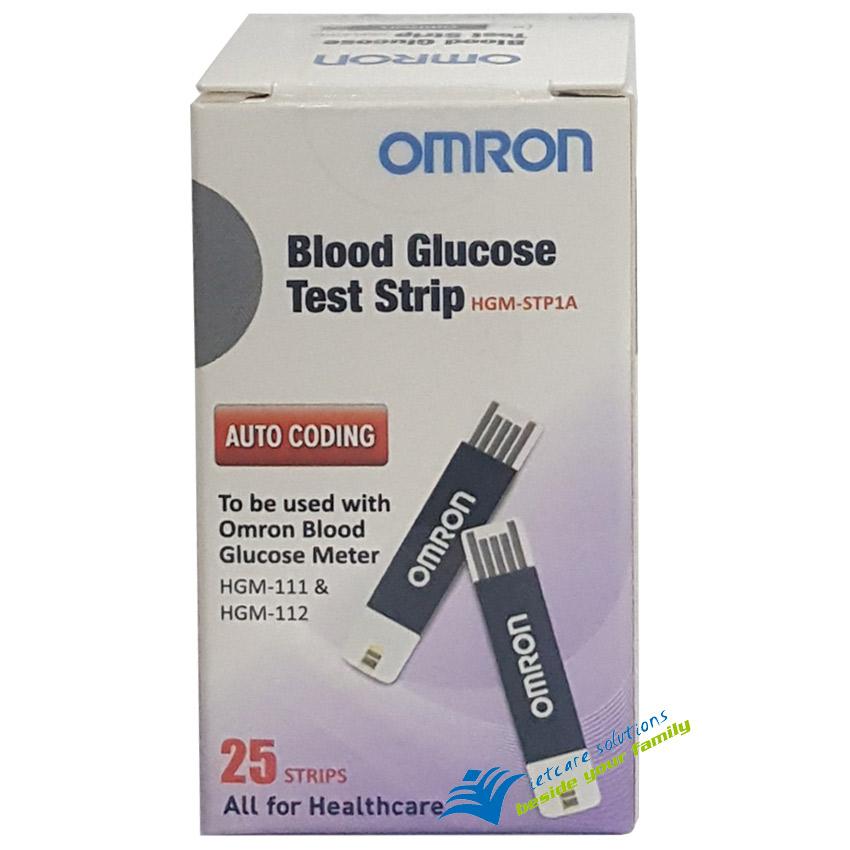 Que thử đường huyết omron hgm stp1a